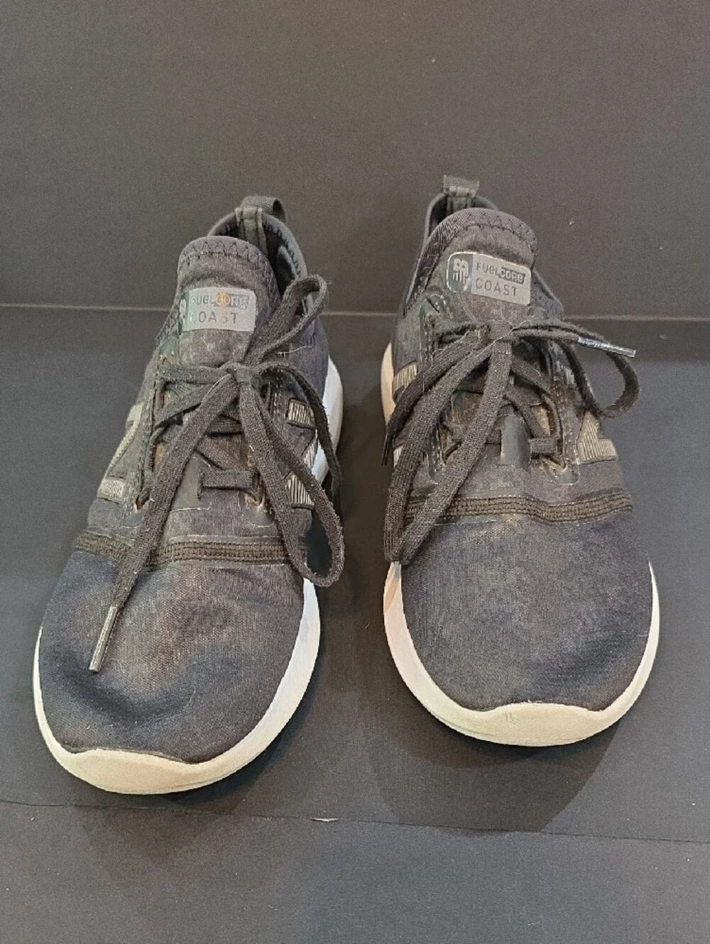 New Balance Fuelcore Coast Women's Charcoal Gray Lace-Up Sneakers Size 6